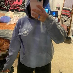 Vintage Blue Obey Hoodie - Size Large!